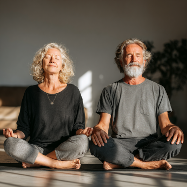 Йога для літніх людей - групове заняття з досвідченим інструктором